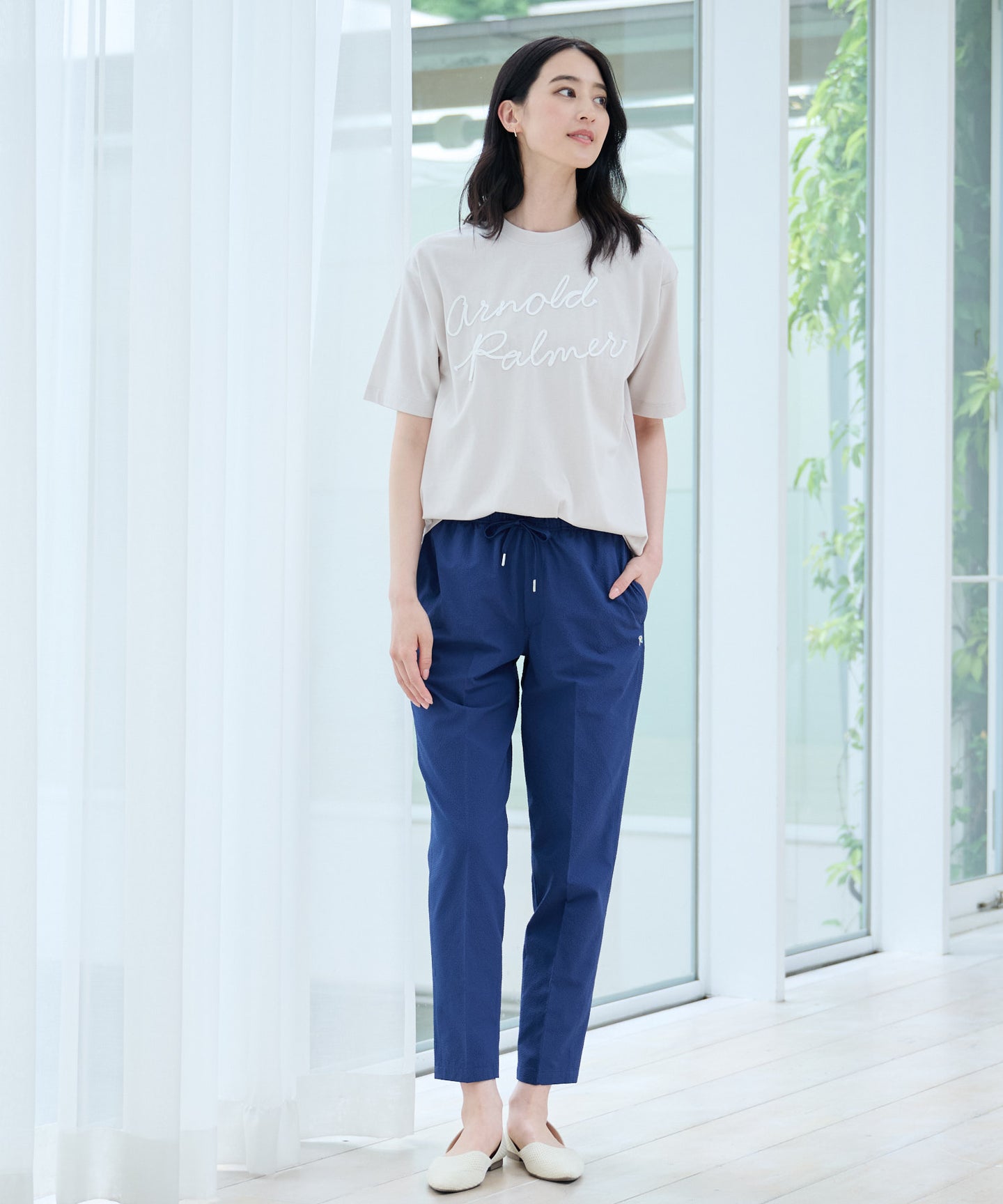 Arnold Palmer 【TIME SALE】サッカーストレッチ シェア パンツ